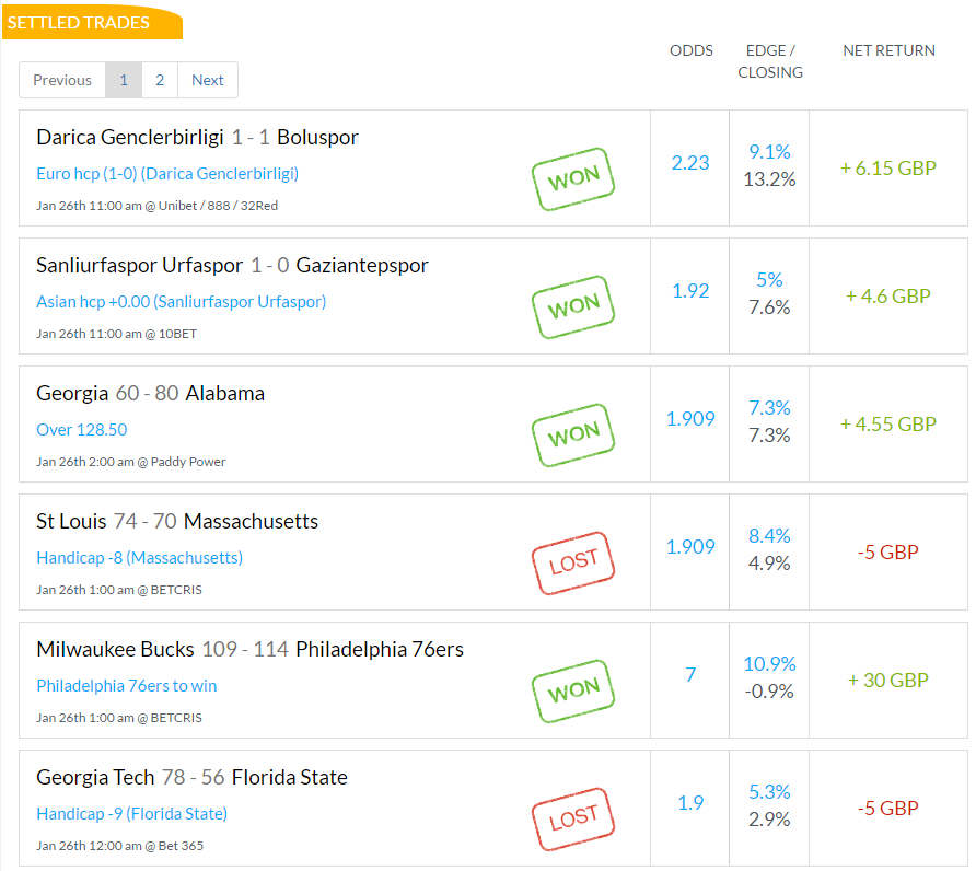 Trademate Sports Value Betting Software Finder (Arbitrage Value Bet)